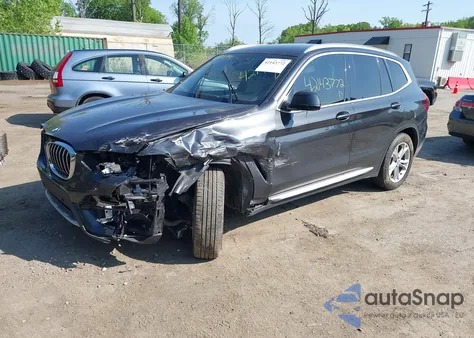 2020 BMW X3 Sdrive30I from USA, damaged, VIN 5UXTY3C00L9B76499